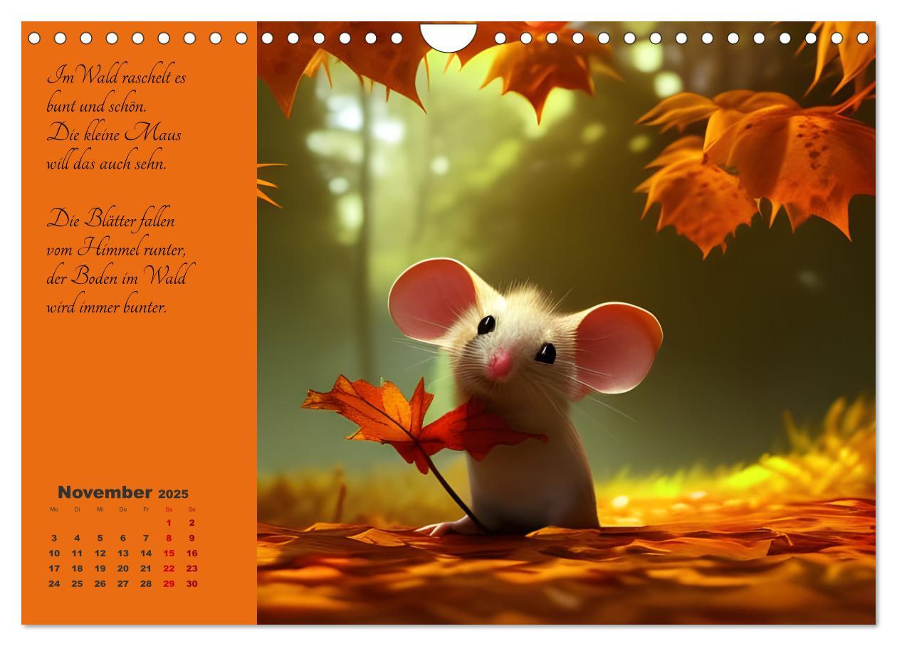 Bild: 9783383911088 | Der Maus Kalender (Wandkalender 2025 DIN A4 quer), CALVENDO...