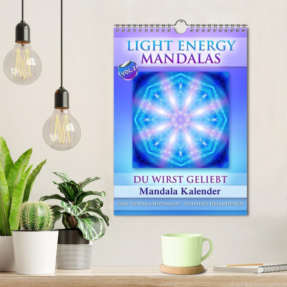 Bild: 9783457060971 | Light Energy Mandalas - Kalender - Vol. 2 (Wandkalender 2025 DIN A4...