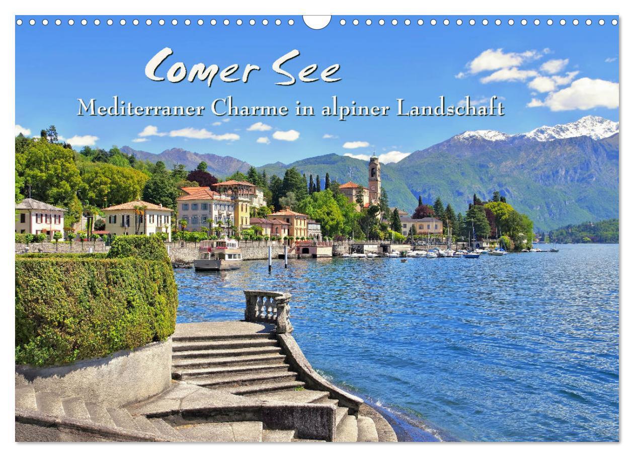 Cover: 9783435155385 | Comer See - Mediterraner Charme in alpiner Landschaft (Wandkalender...