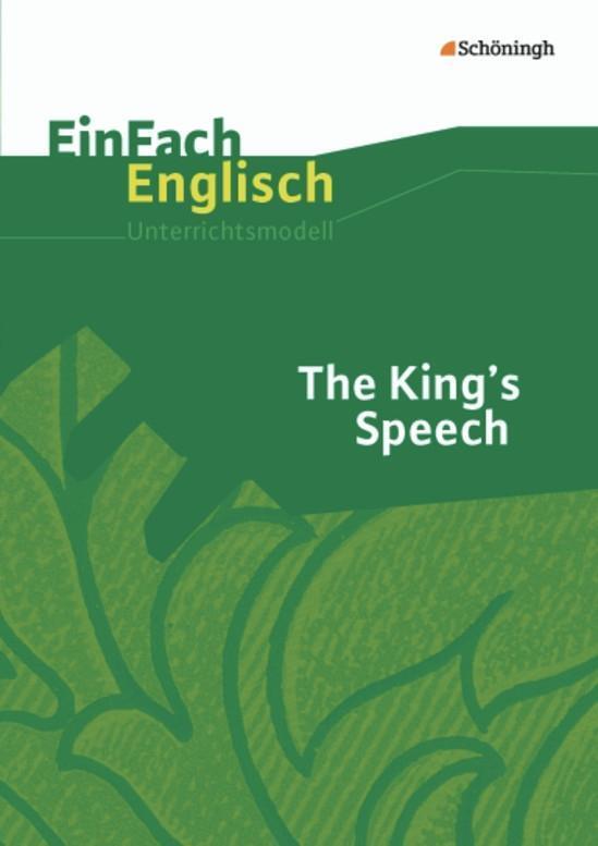 Cover: 9783140411745 | The King's Speech | Margot/Kiko, Alexa Adami | Taschenbuch | 129 S.