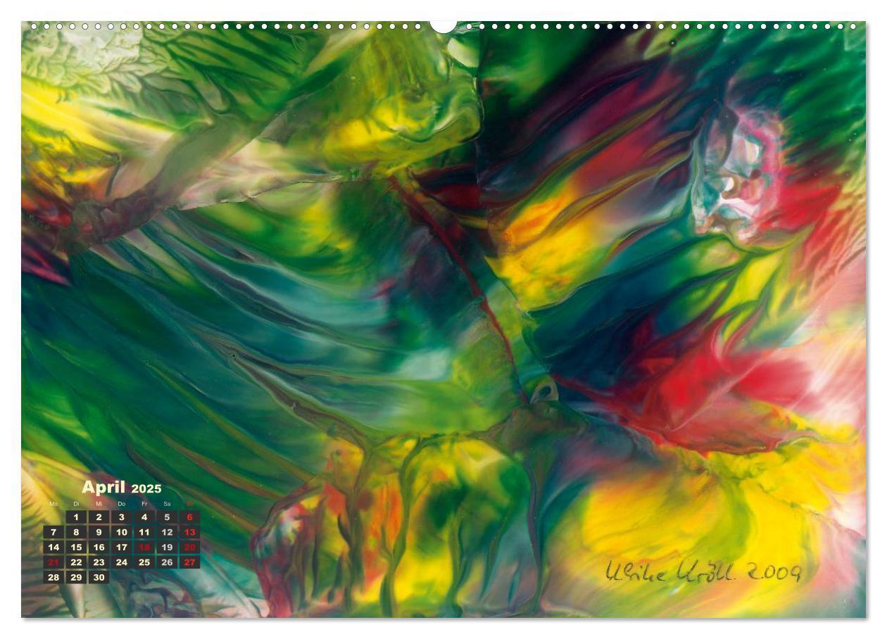 Bild: 9783435812134 | Encaustic Kunstkalender 2025 (Wandkalender 2025 DIN A2 quer),...