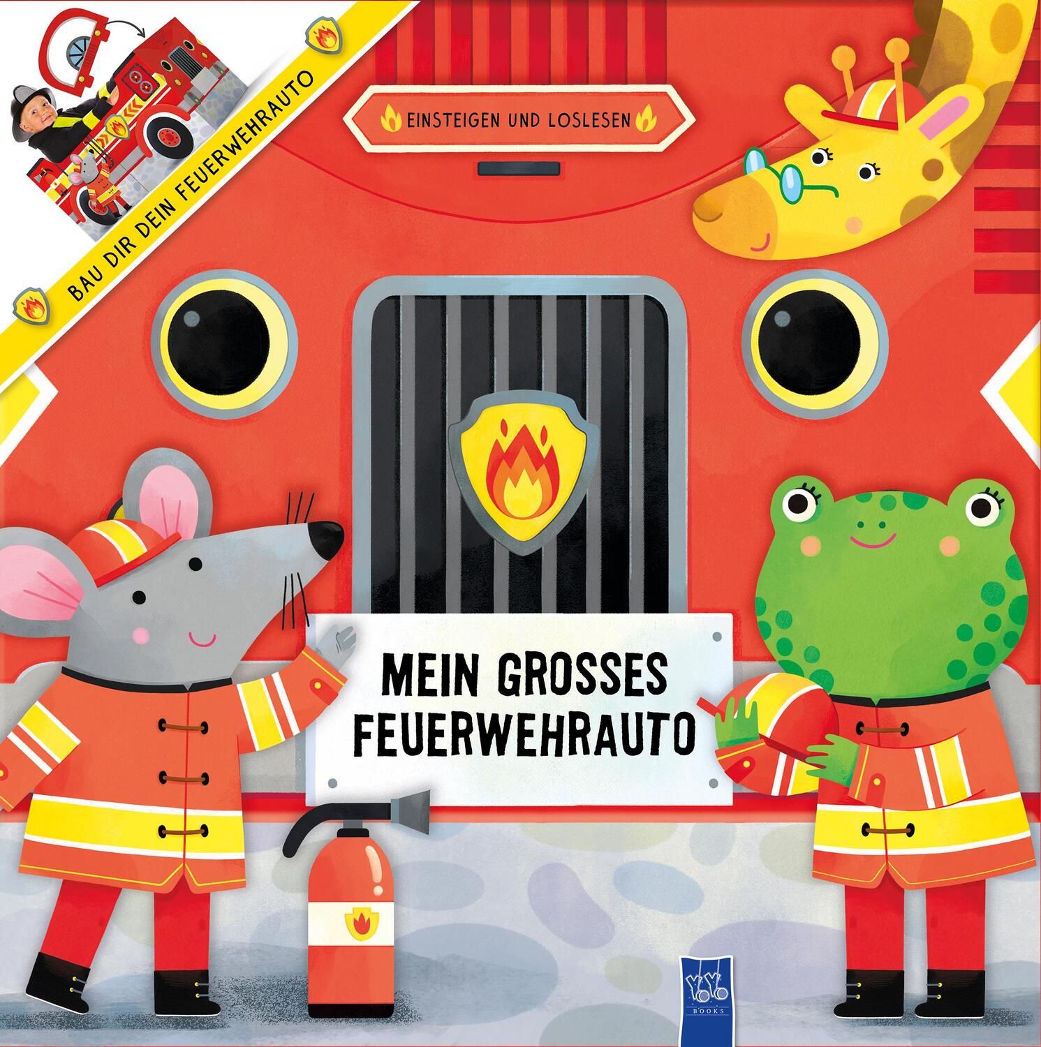 Cover: 9789464768633 | Einsteigen und Loslesen - Mein großes Feuerwehrauto | Taschenbuch