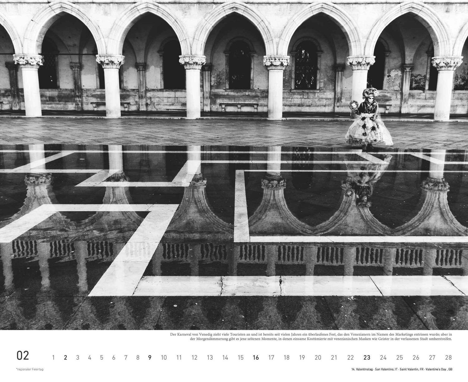 Bild: 4002725995391 | teNeues - Venezia 2025 Wandkalender, 52x42,5cm, Kalender mit...