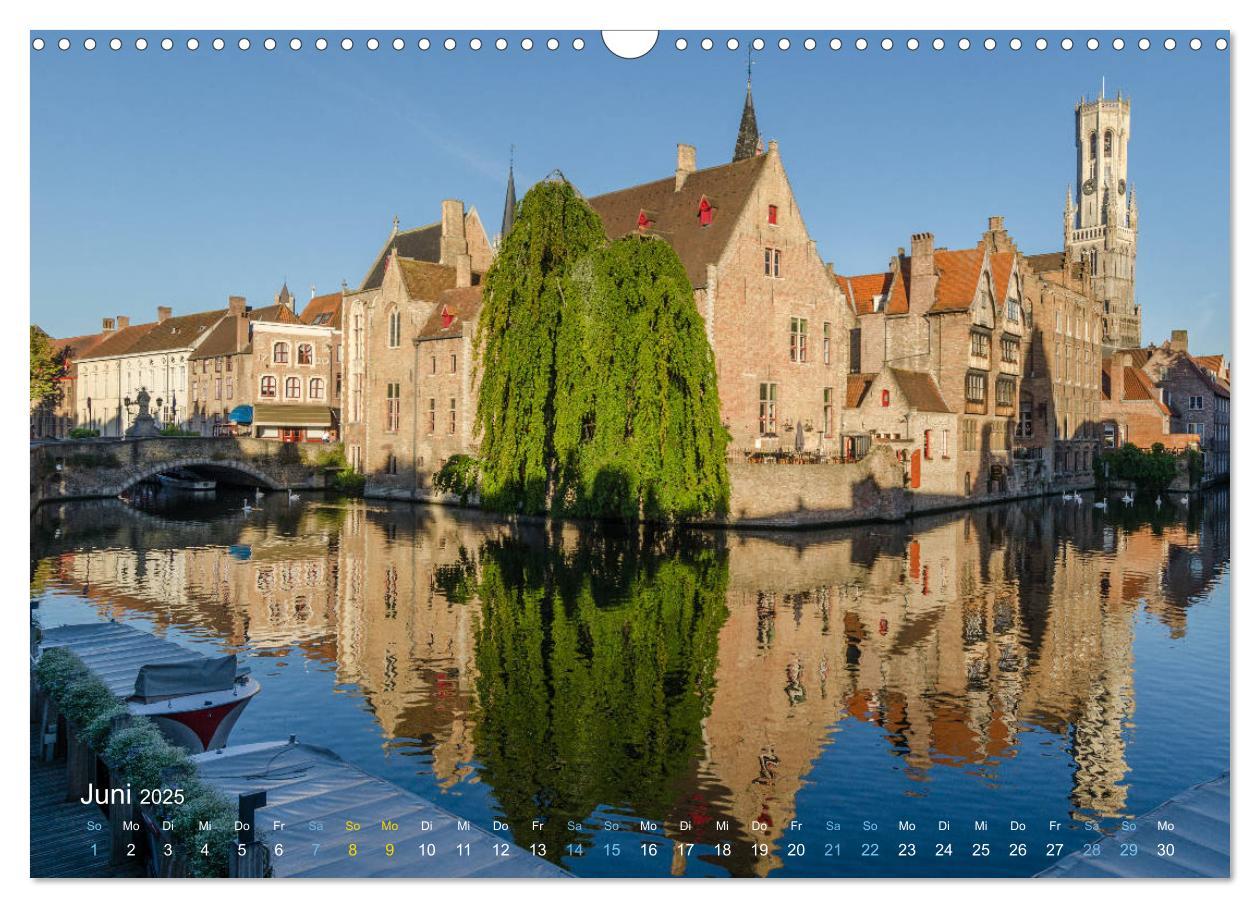 Bild: 9783435364480 | Flandern - Stadt und Strand (Wandkalender 2025 DIN A3 quer),...