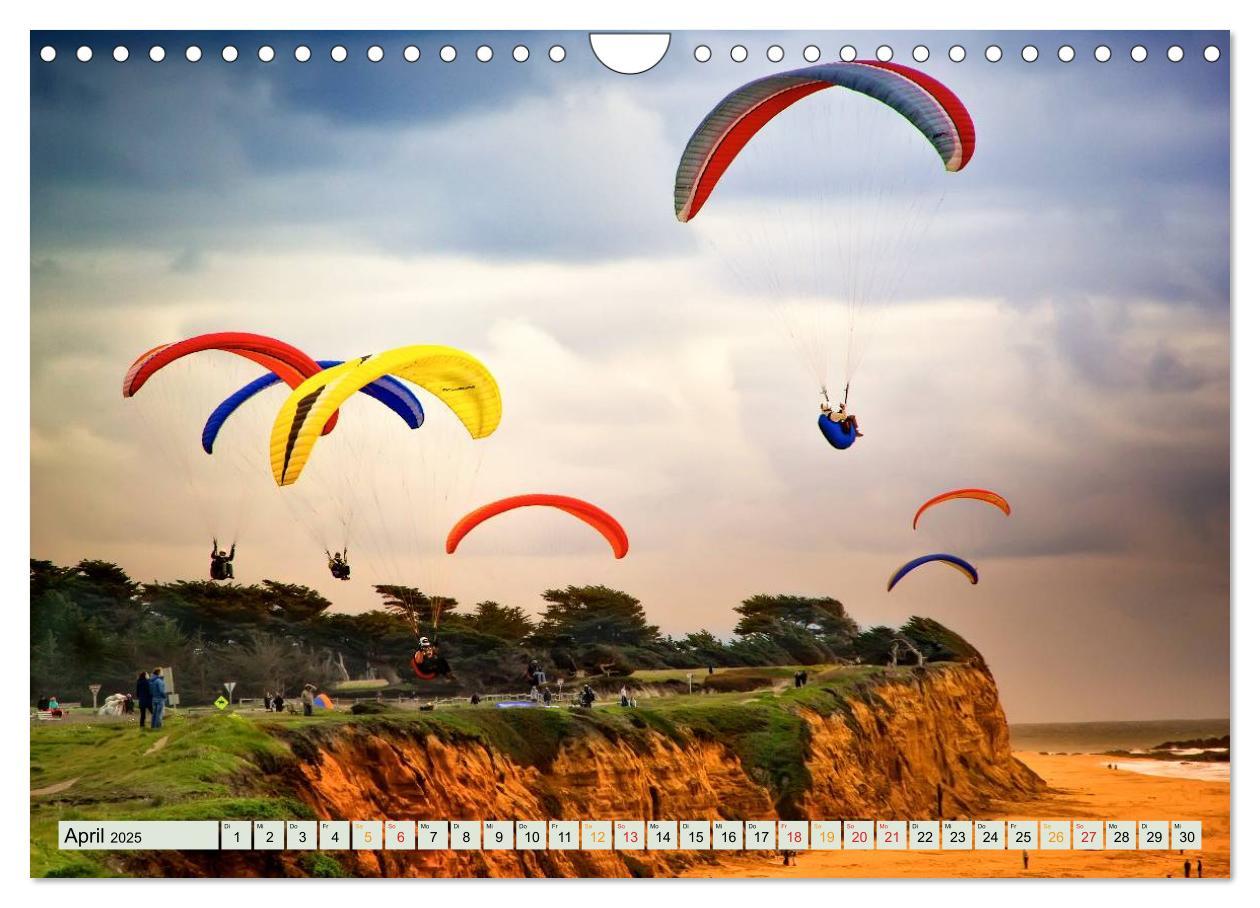 Bild: 9783435479771 | Freiheit und Abenteuer - Paragliding (Wandkalender 2025 DIN A4...