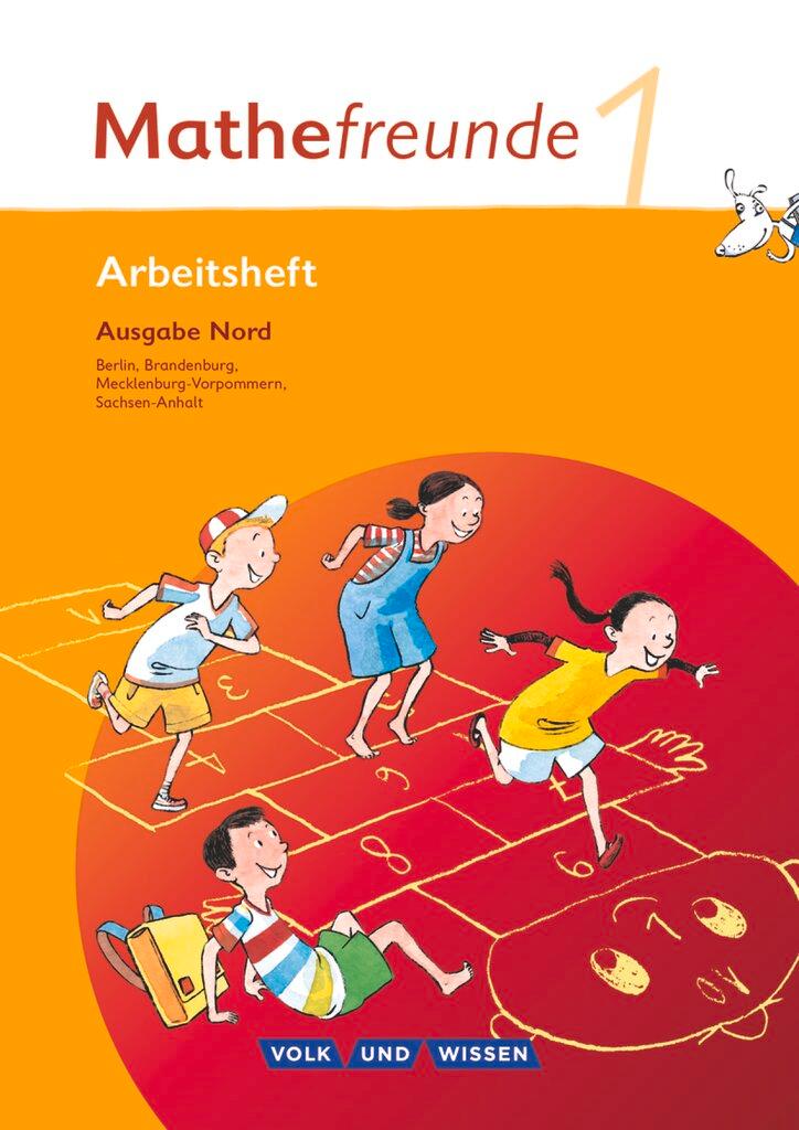 Cover: 9783060826407 | Mathefreunde 1. Schuljahr. Nord. Arbeitsheft Berlin, Brandenburg,...