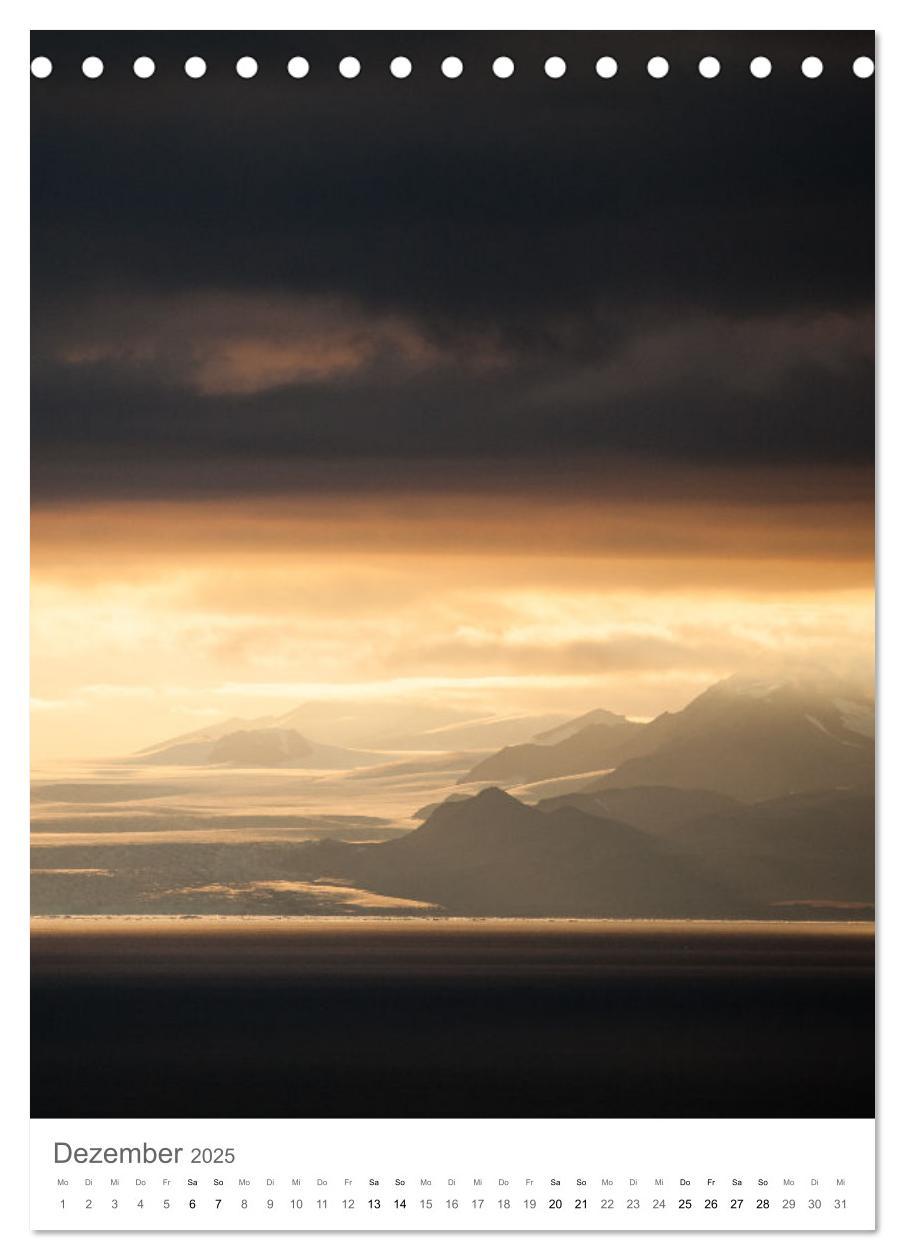 Bild: 9783435846757 | Die Arktis - Naturfotografien aus Spitzbergen (Tischkalender 2025...