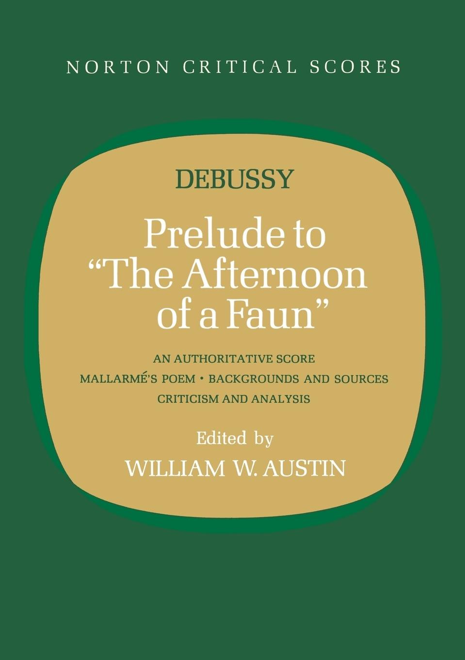 Cover: 9780393099393 | Prelude to "The Afternoon of a Faun" | Claude Debussy | Taschenbuch