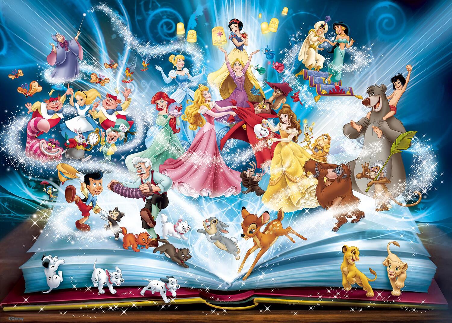 Cover: 4005555007104 | Ravensburger Puzzle 12000710 - Disney's magisches Märchenbuch -...