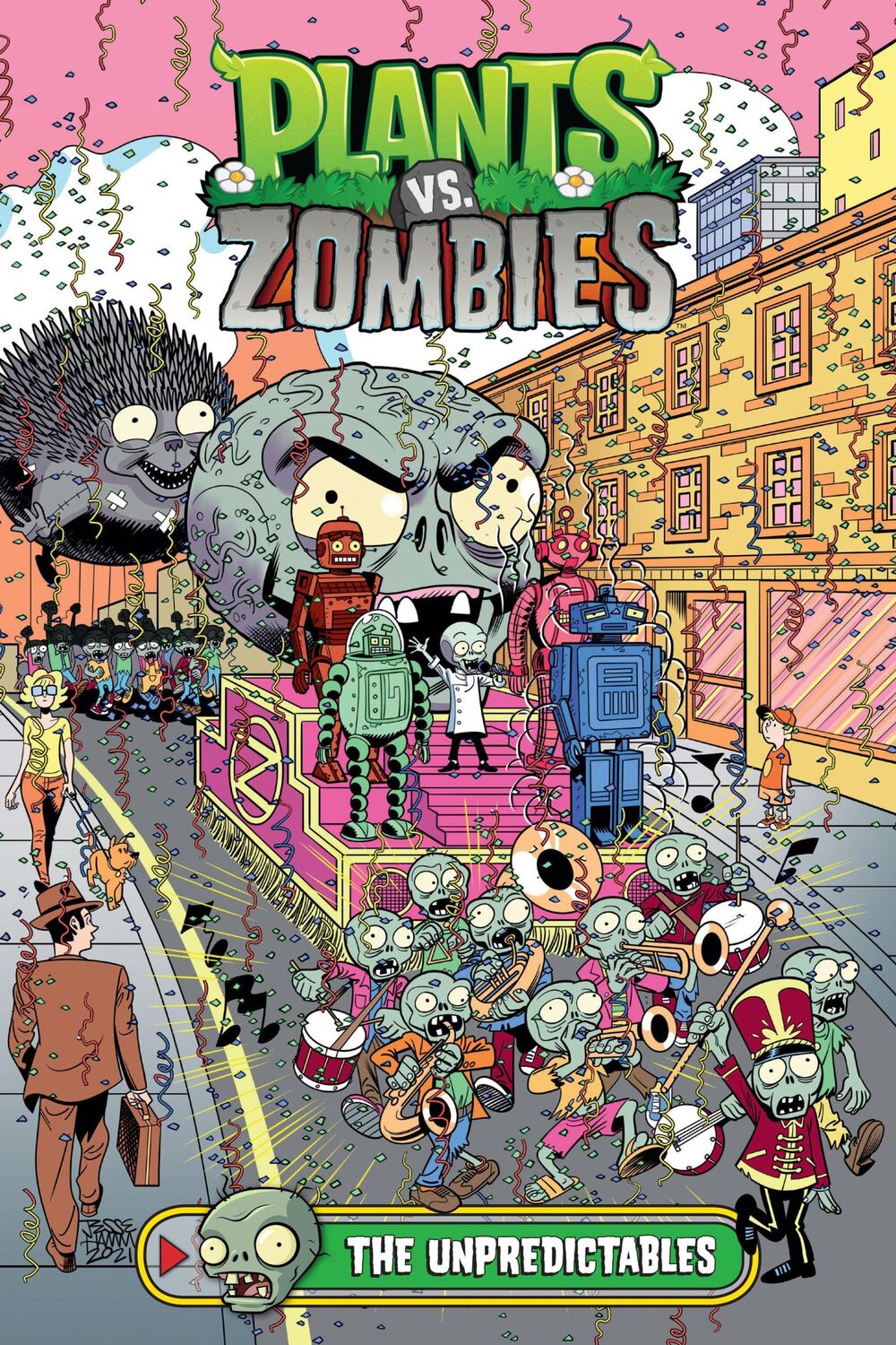 Cover: 9781506720937 | Plants vs. Zombies Volume 22: The Unpredictables | Paul Tobin | Buch