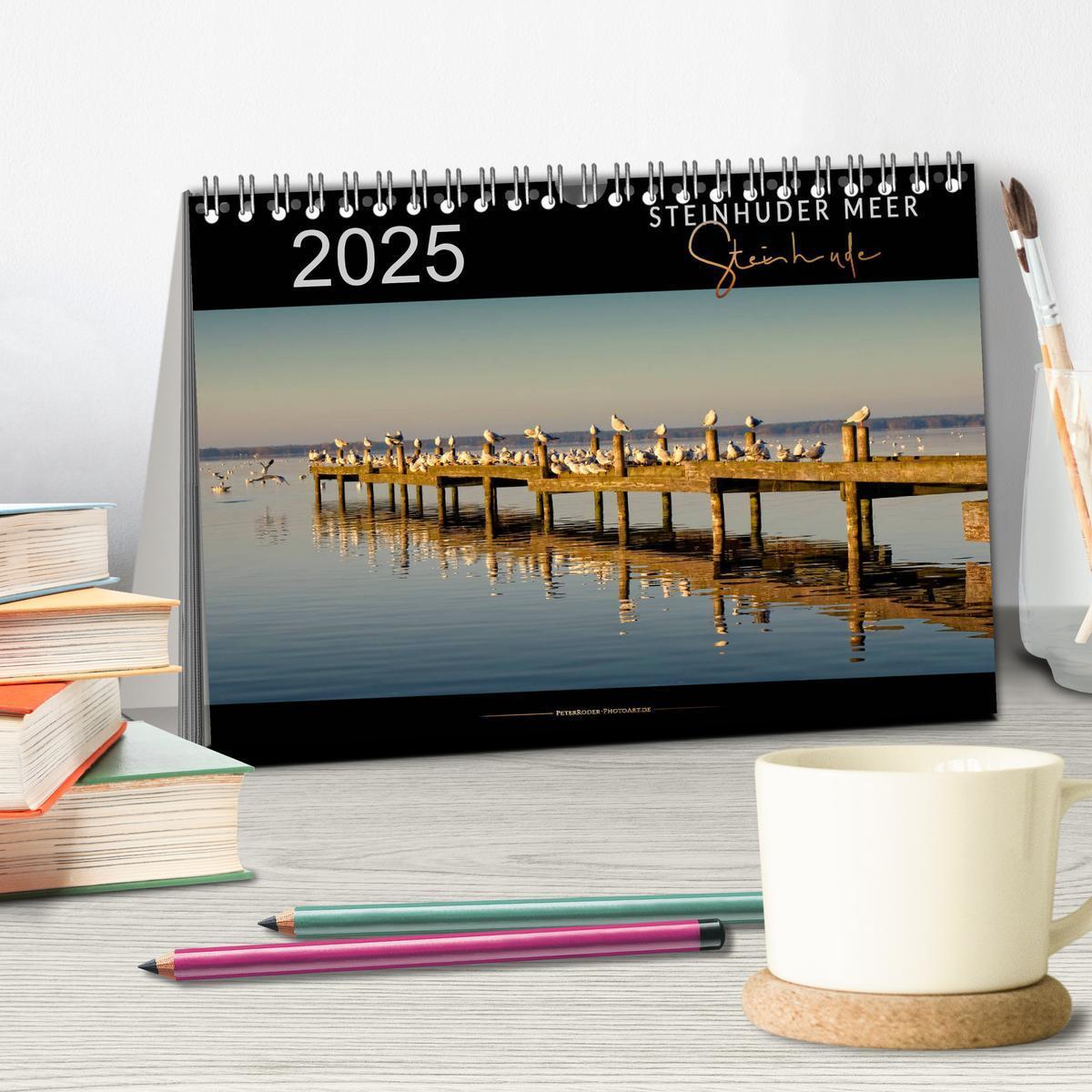 Bild: 9783435169825 | Steinhuder Meer - Steinhude (Tischkalender 2025 DIN A5 quer),...