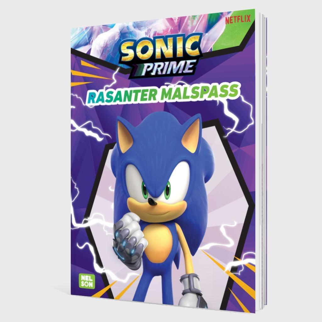 Bild: 9783845125060 | Sonic Prime: Rasanter Malspaß | Taschenbuch | Sonic Prime | 64 S.