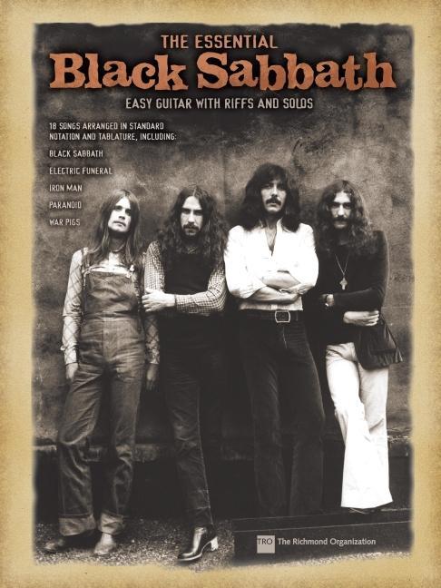 Cover: 9780634062513 | The Essential Black Sabbath | Easy Guitar with Riffs and Solos | Black