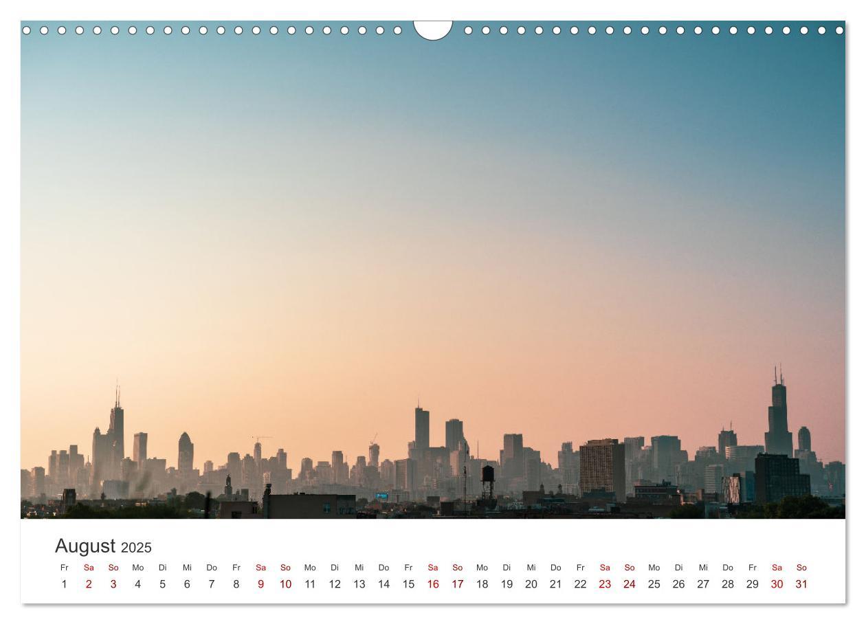 Bild: 9783435060719 | Chicago - Eine einzigartige Stadt. (Wandkalender 2025 DIN A3 quer),...