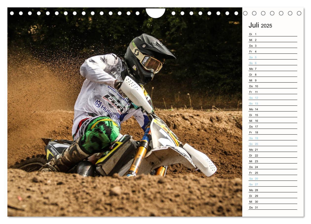 Bild: 9783435296934 | Motocross 2025 (Wandkalender 2025 DIN A4 quer), CALVENDO...