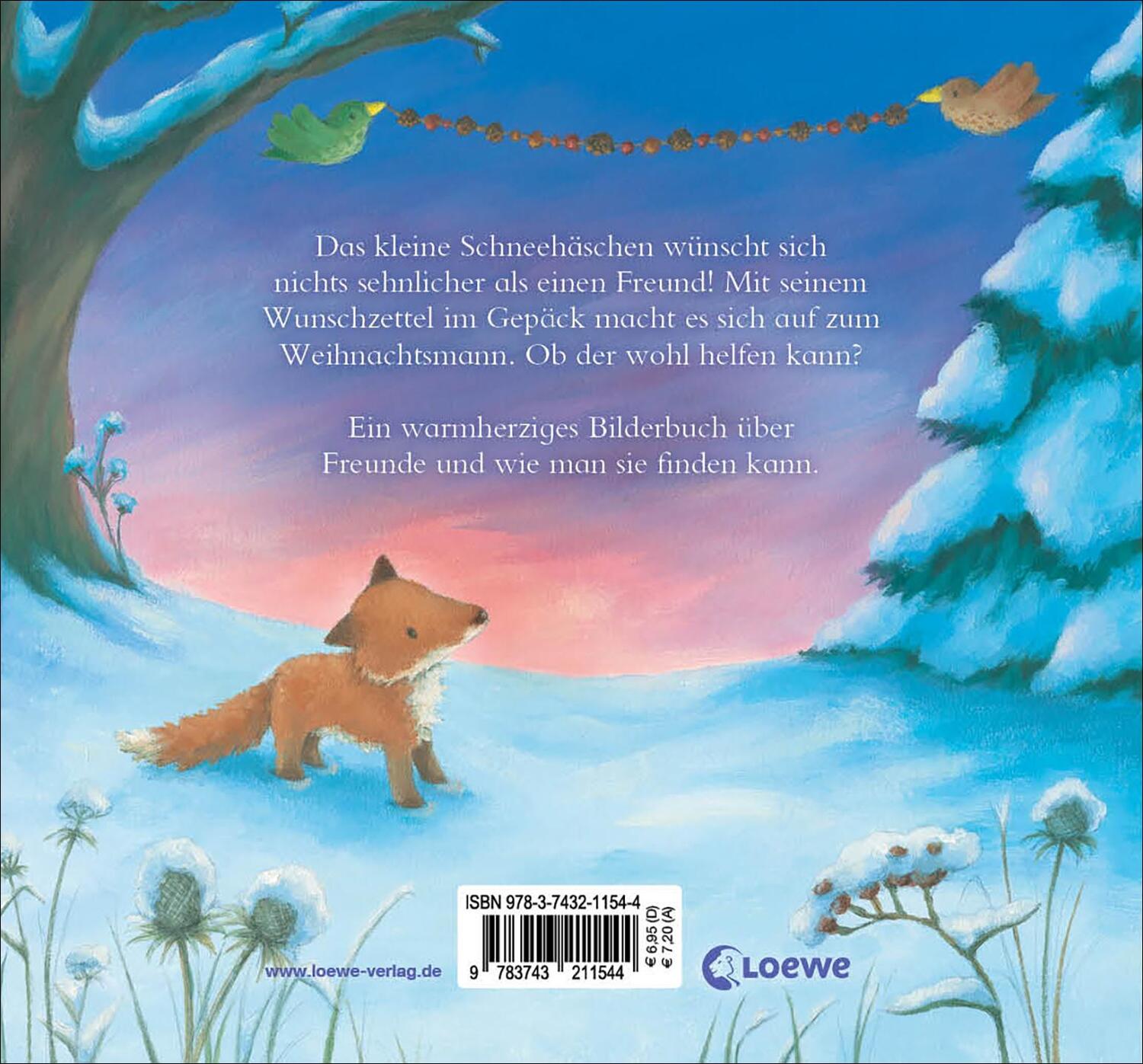 Rückseite: 9783743211544 | Der kleine Hase im Weihnachtswald | Rebecca Harry | Buch | 32 S.