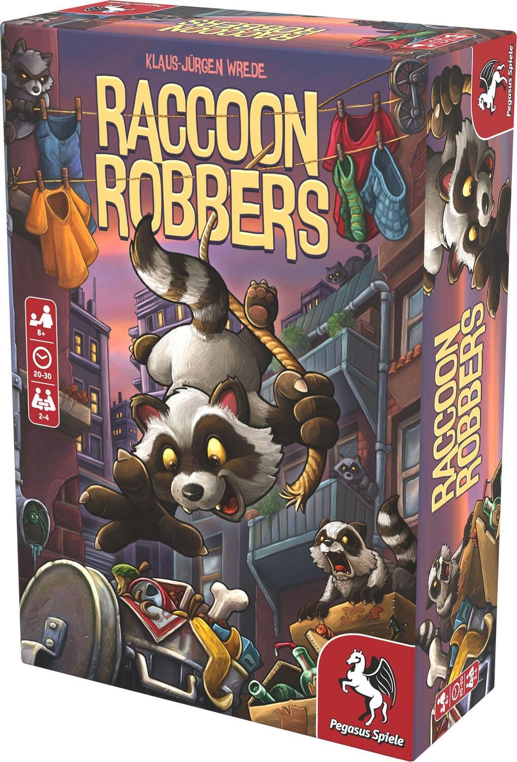 Bild: 4250231728785 | Raccoon Robbers | Klaus-J rgen Wrede | Spiel | Brettspiel | 52156G