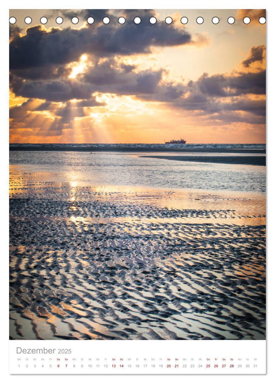 Bild: 9783435960606 | Amrum - Das Gesicht der Nordsee (Tischkalender 2025 DIN A5 hoch),...