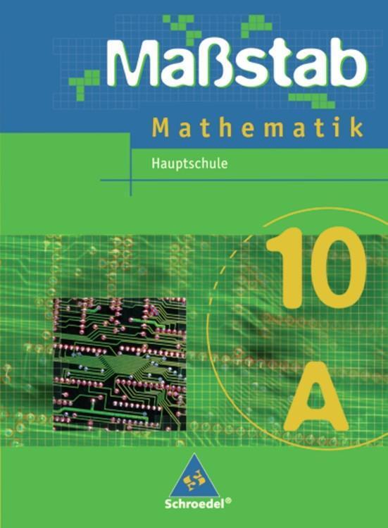 Cover: 9783507843301 | Maßstab 10 A. Schülerband. Hauptschule. Nordrhein-Westfalen | Buch