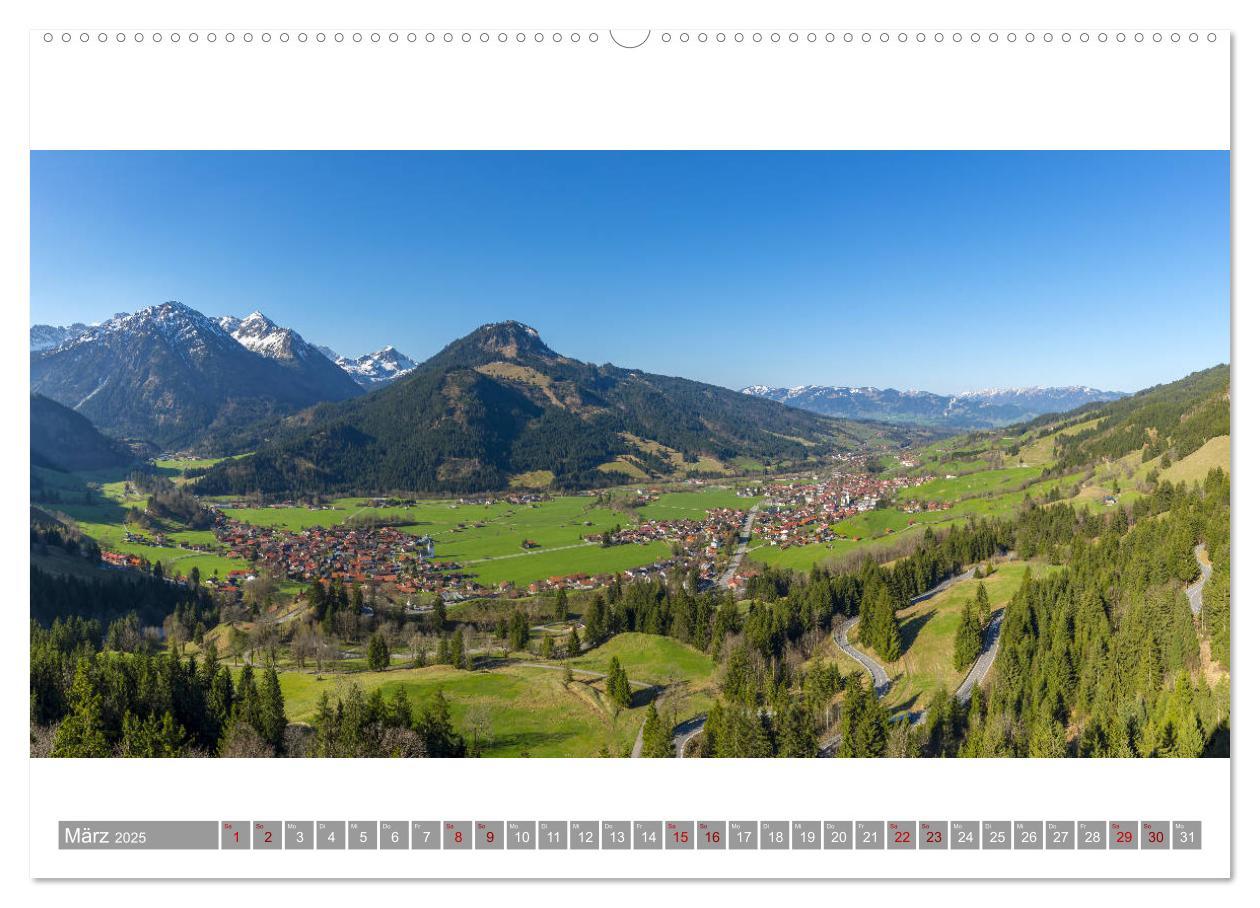 Bild: 9783435358168 | Oberallgäu Panorama (Wandkalender 2025 DIN A2 quer), CALVENDO...