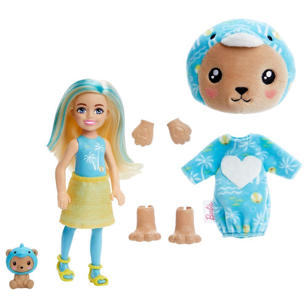 Bild: 194735178674 | Barbie Cutie Reveal Chelsea Costume Cuties Series - Teddy Dolphin