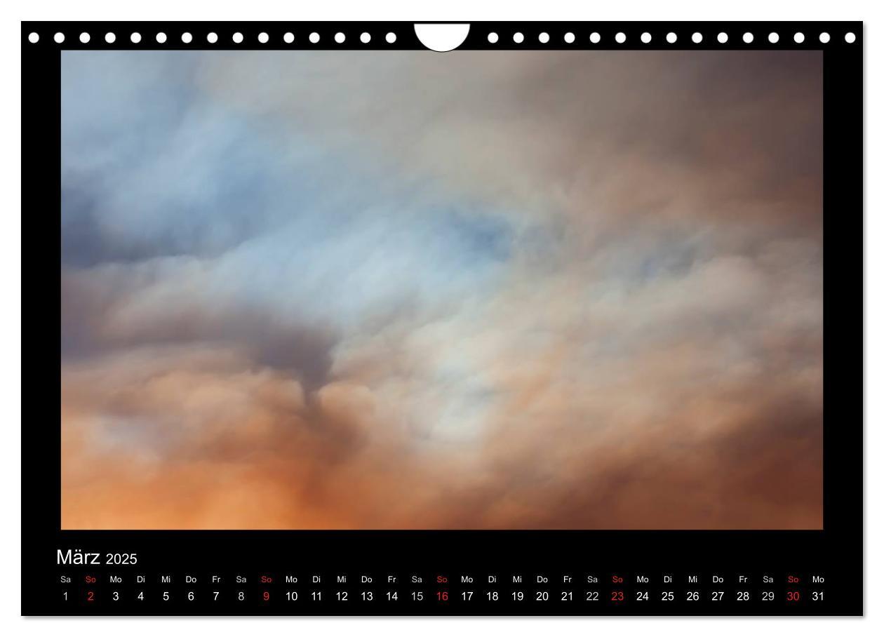 Bild: 9783435832828 | Wolkenbilder (Wandkalender 2025 DIN A4 quer), CALVENDO Monatskalender