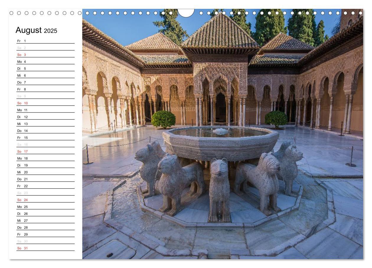 Bild: 9783435535545 | Andalusien (Wandkalender 2025 DIN A3 quer), CALVENDO Monatskalender