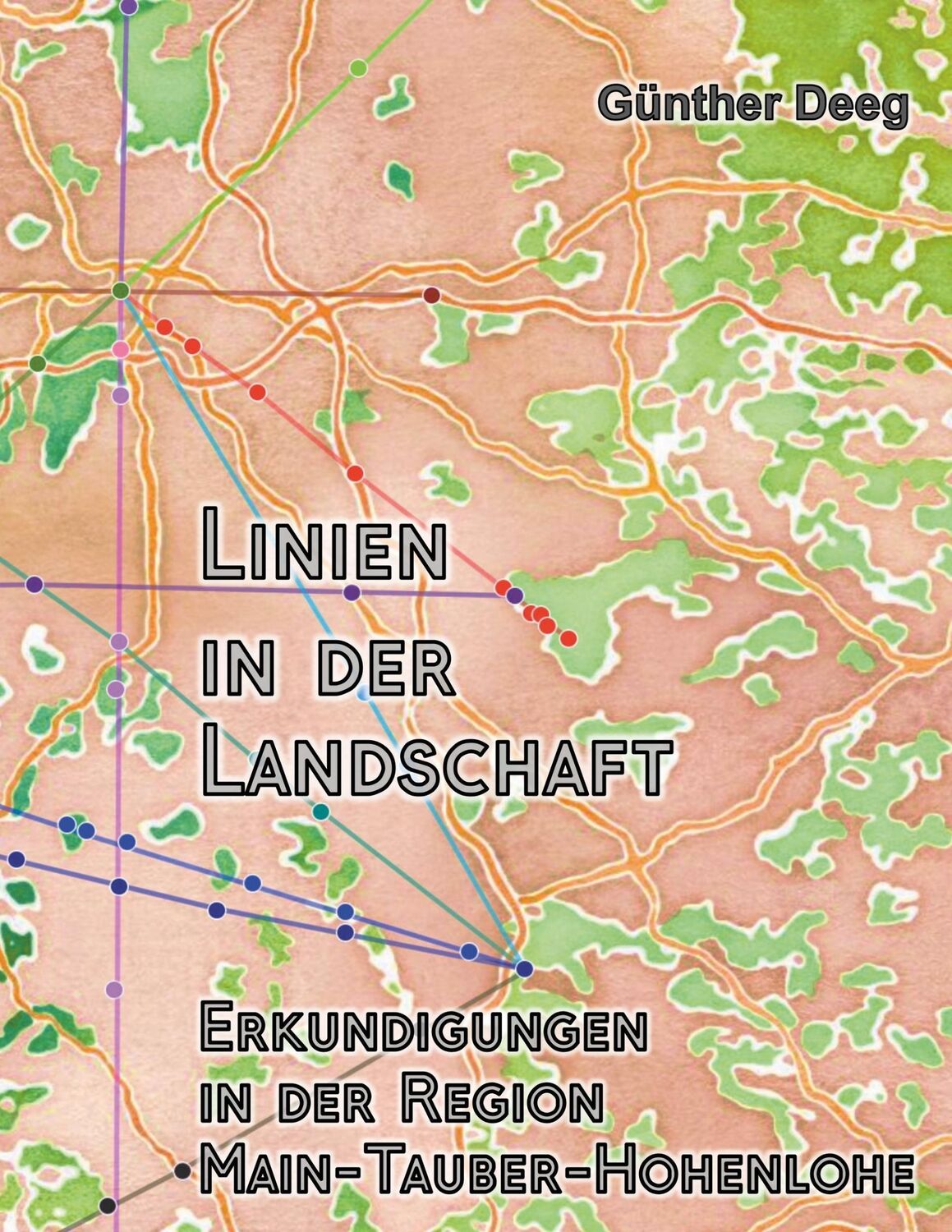 Cover: 9783744883429 | Linien in der Landschaft | Günther Deeg | Taschenbuch | Booklet | 2017