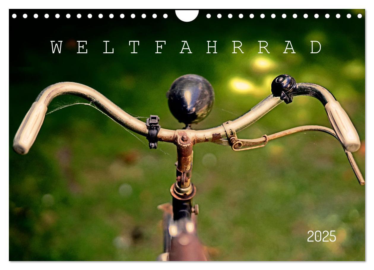 Cover: 9783383842016 | Weltfahrrad (Wandkalender 2025 DIN A4 quer), CALVENDO Monatskalender