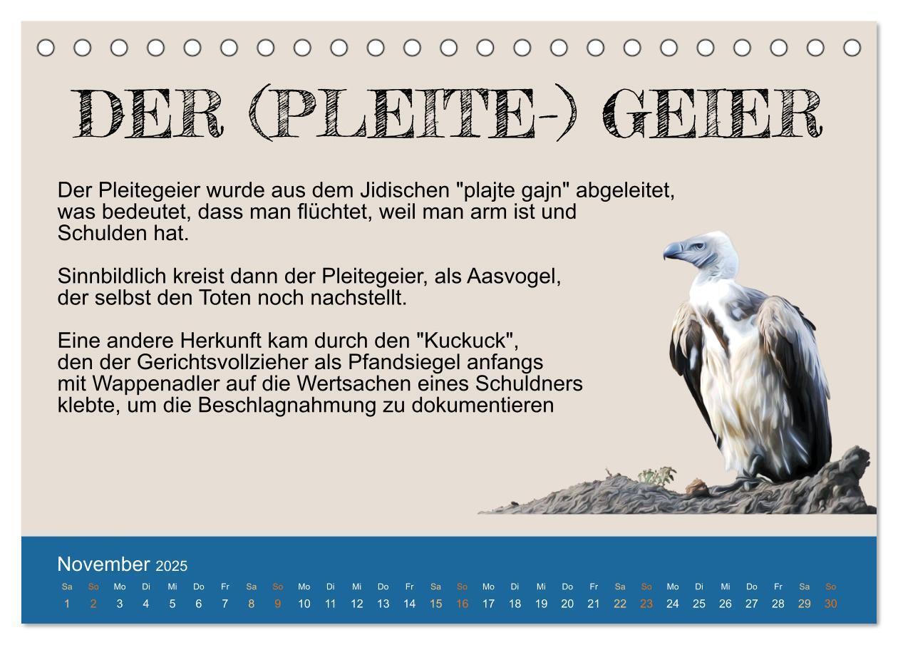 Bild: 9783383942501 | Tiere in der Finanzwelt 2025 (Tischkalender 2025 DIN A5 quer),...