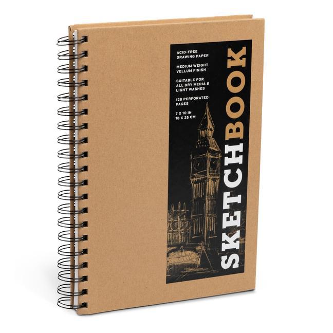 Cover: 9781454931492 | Sketchbook (Basic Medium Spiral Kraft) | Union Square &amp; Co | Buch