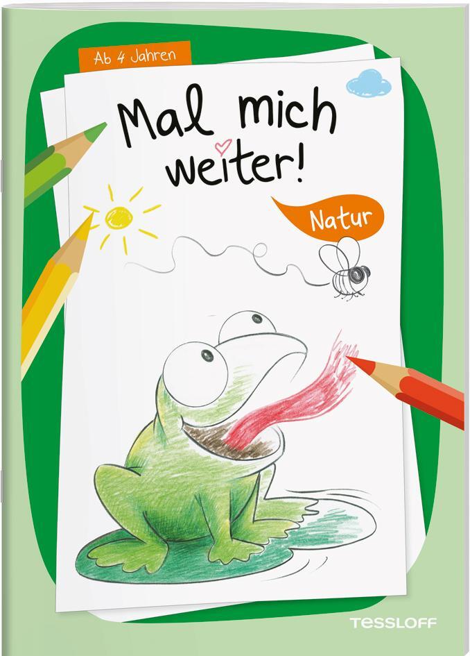 Cover: 9783788645809 | Mal mich weiter. Natur | Malen für Kinder ab 4 Jahren | Graffmann