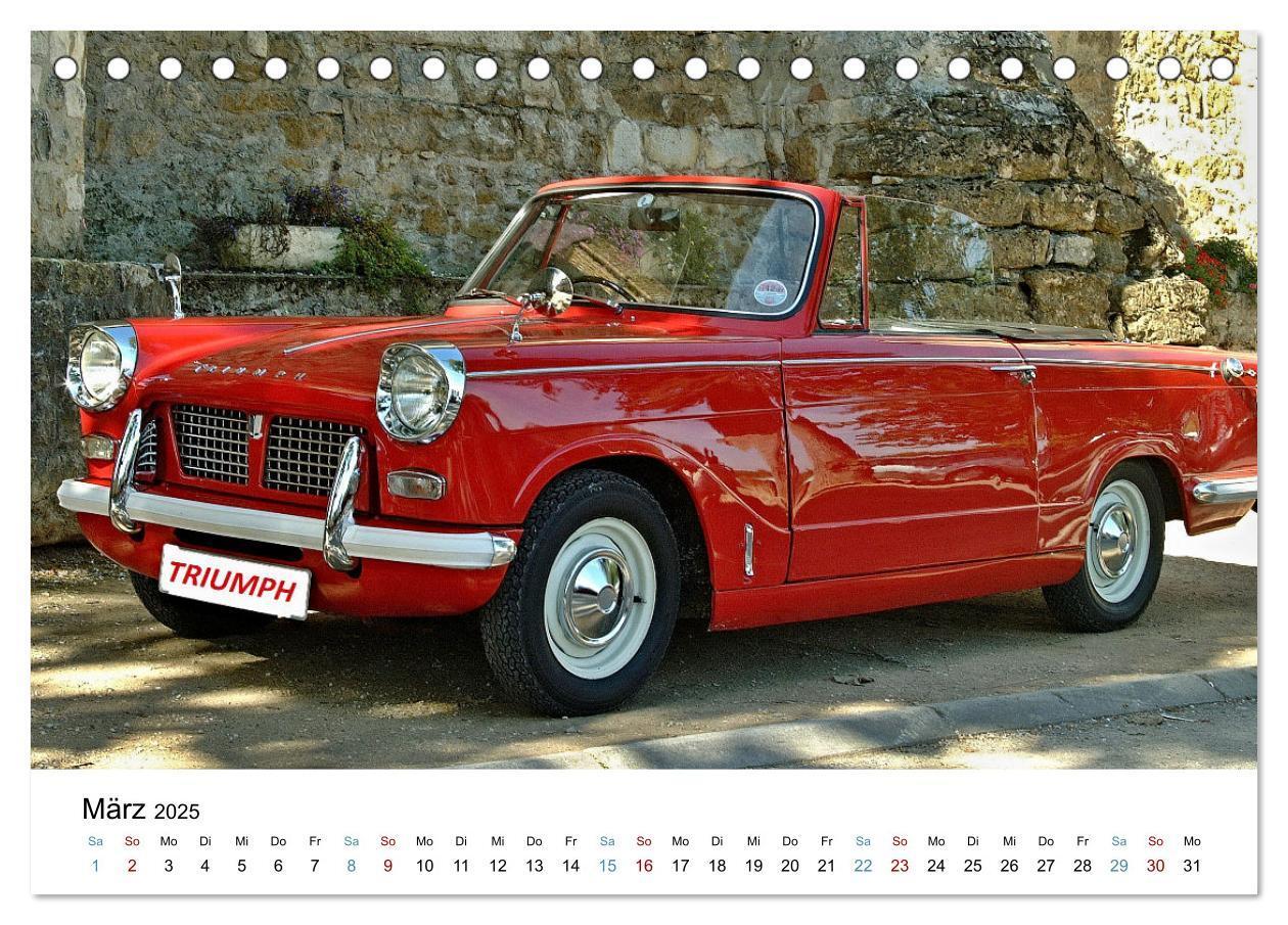 Bild: 9783383854651 | Autos der 70er (Tischkalender 2025 DIN A5 quer), CALVENDO...