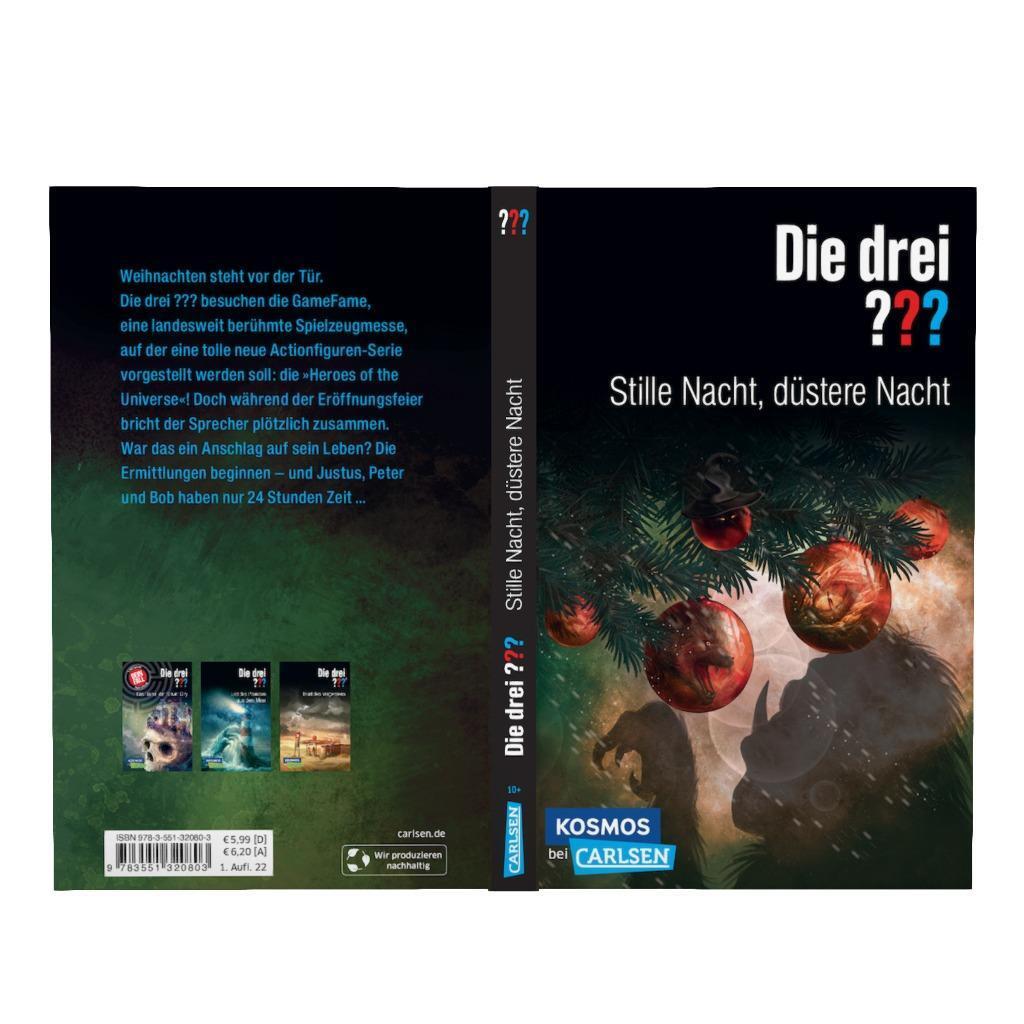 Bild: 9783551320803 | Die drei ???: Stille Nacht, düstere Nacht | Mord zu Weihnachten!