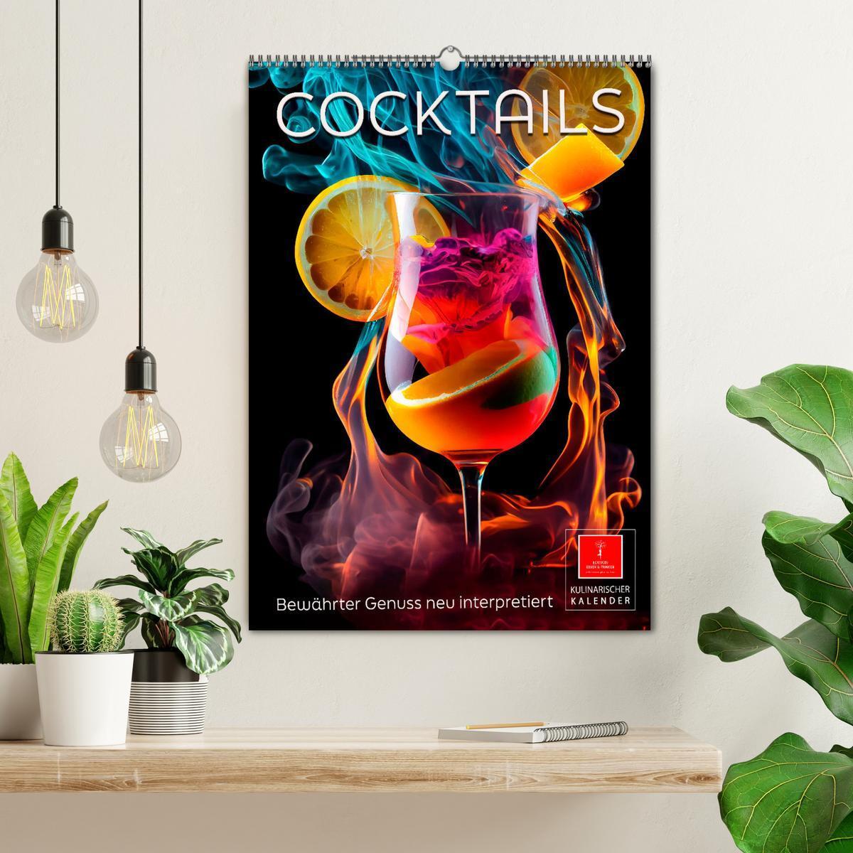 Bild: 9783435886388 | Cocktails - Bewährter Genuss neu interpretiert (Wandkalender 2025...