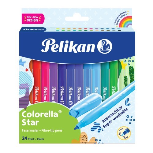 Cover: 4012700822314 | Pelikan Fasermaler Colorella Star C 302, 24er Set | 822312 | 2020