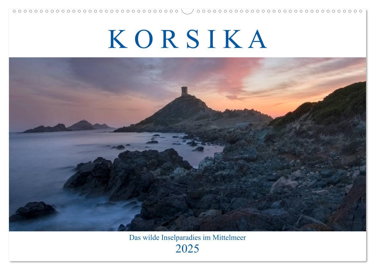 Cover: 9783435359516 | Korsika, das wilde Inselparadies im Mittelmeer (Wandkalender 2025...