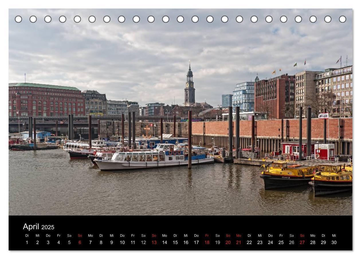 Bild: 9783435620821 | Hamburg . Das Tor zur Welt... (Tischkalender 2025 DIN A5 quer),...