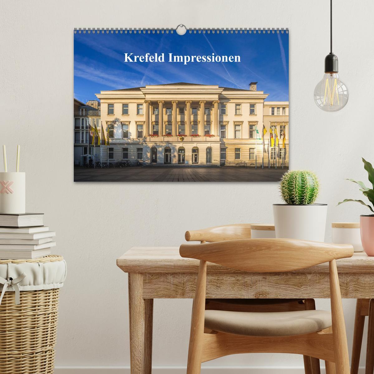 Bild: 9783435343850 | Krefeld Impressionen (Wandkalender 2025 DIN A3 quer), CALVENDO...