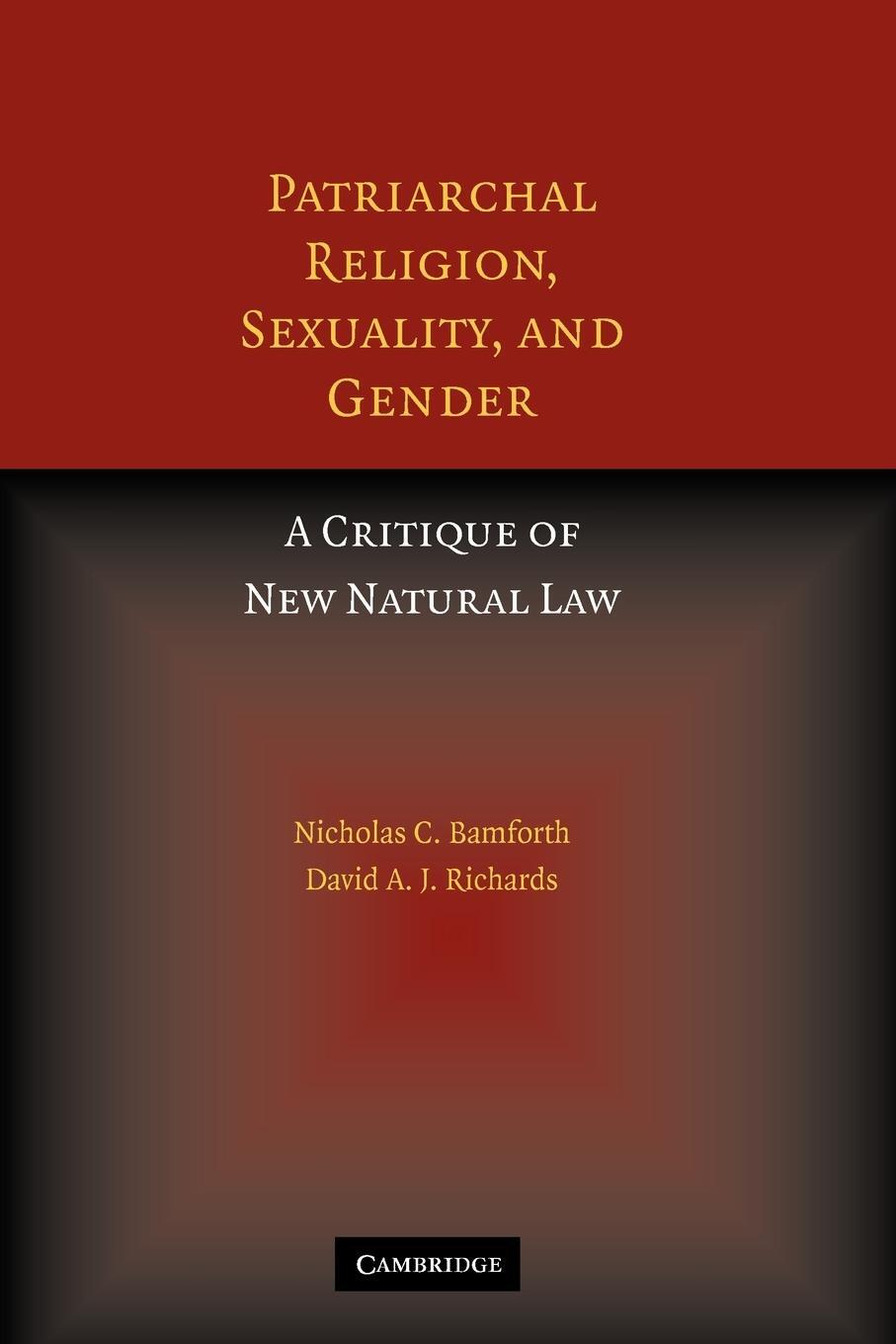 Cover: 9780521173360 | Patriarchal Religion, Sexuality, and Gender | Bamforth (u. a.) | Buch