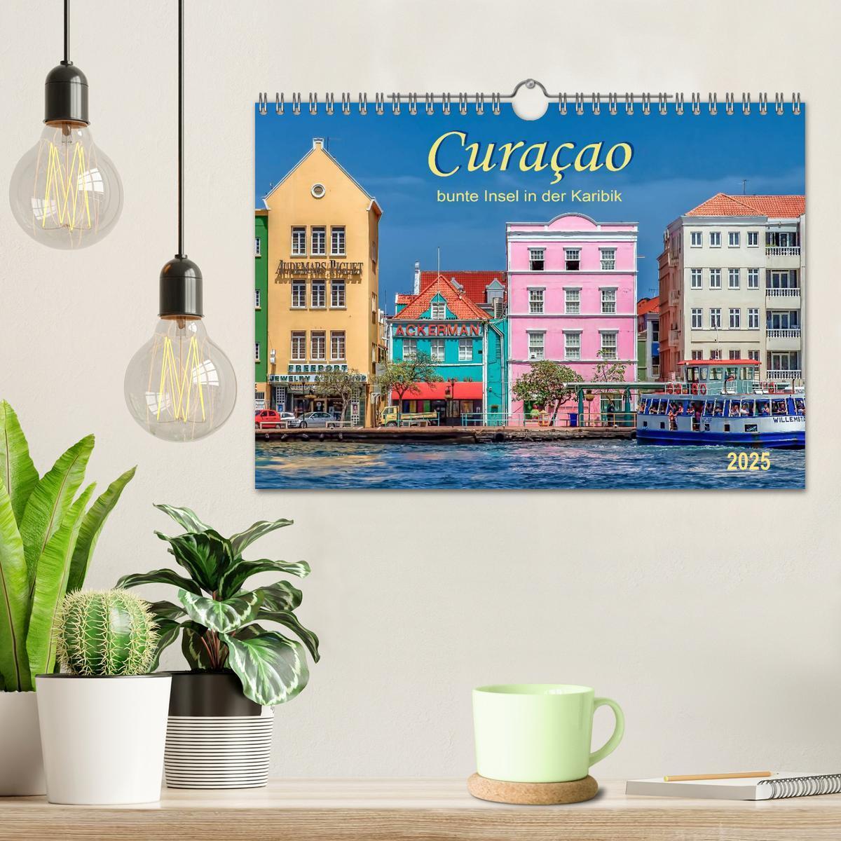 Bild: 9783435569168 | Curaçao - bunte Insel in der Karibik (Wandkalender 2025 DIN A4...