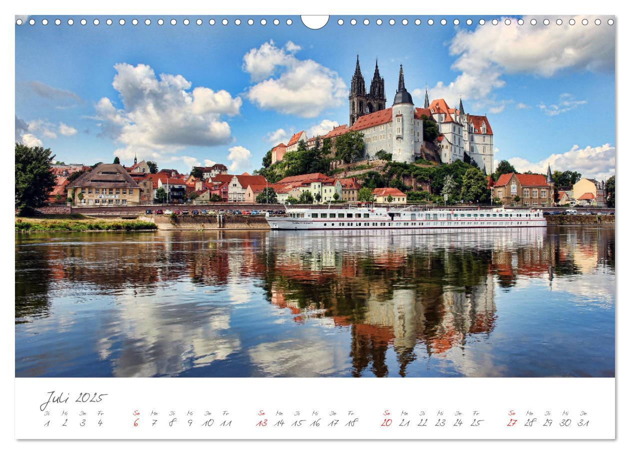 Bild: 9783435194353 | Die Elbe Impressionen (Wandkalender 2025 DIN A3 quer), CALVENDO...