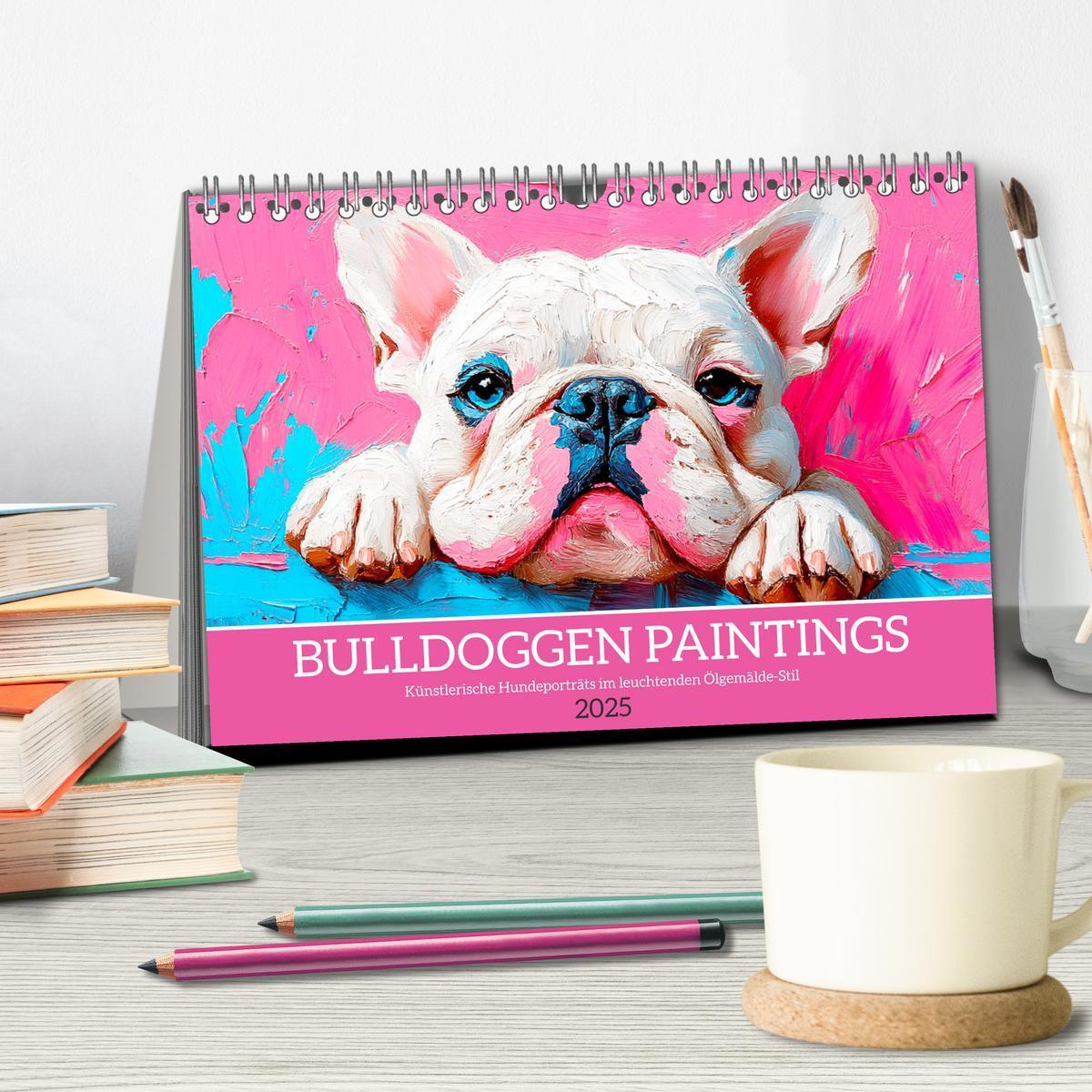 Bild: 9783457201152 | Bulldoggen Paintings. Künstlerische Hundeporträts im leuchtenden...