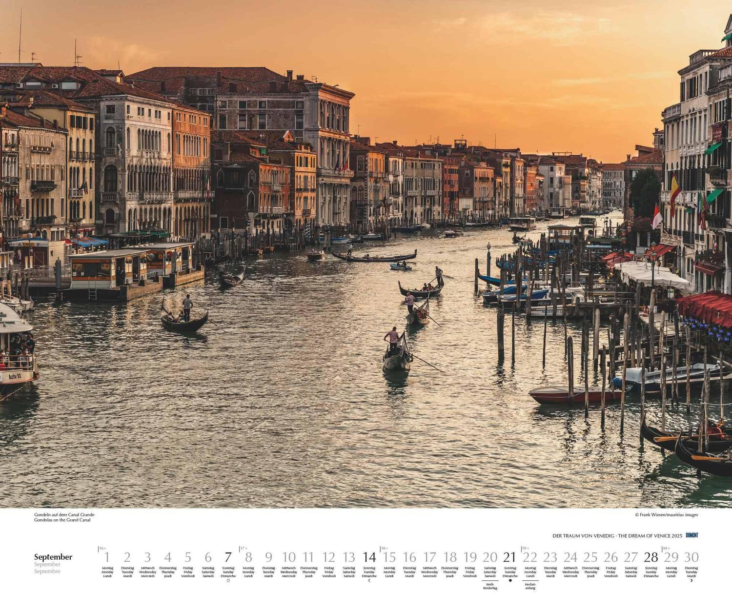 Bild: 4250809652740 | Der Traum von Venedig 2025 - Wandkalender 60,0 x 50,0 cm -...