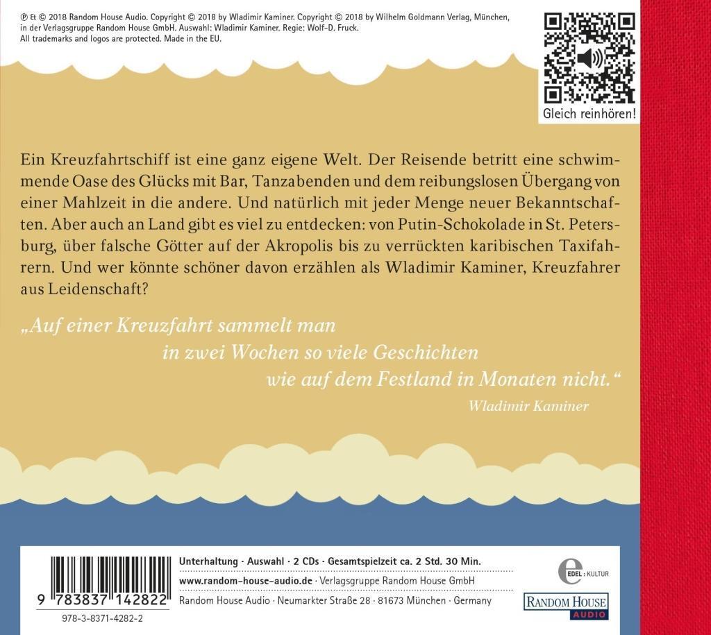 Bild: 9783837142822 | Die Kreuzfahrer | Wladimir Kaminer | Audio-CD | 2 Audio-CDs | Deutsch