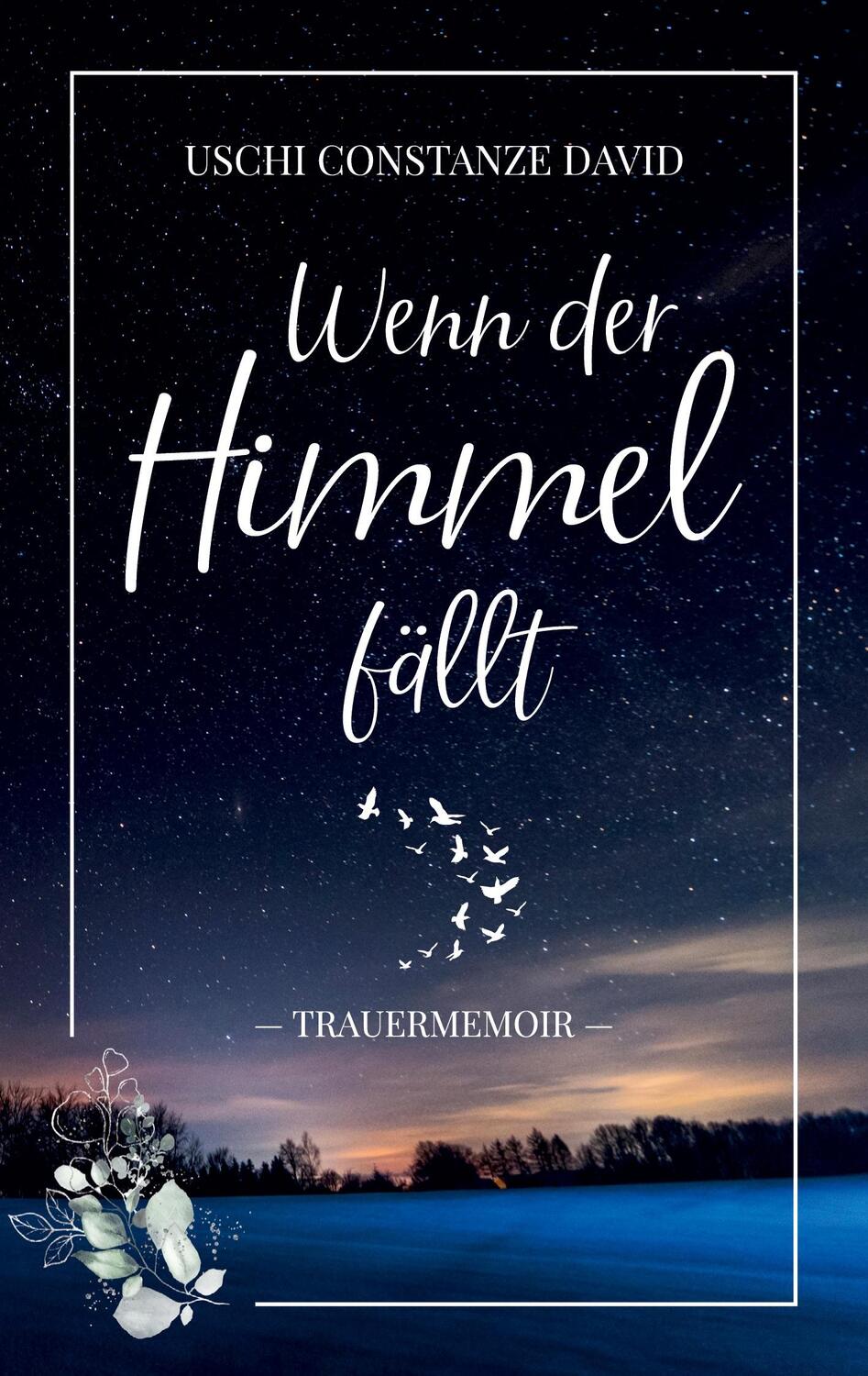 Cover: 9783756888214 | Wenn der Himmel fällt | Trauermemoir | Uschi Constanze David | Buch