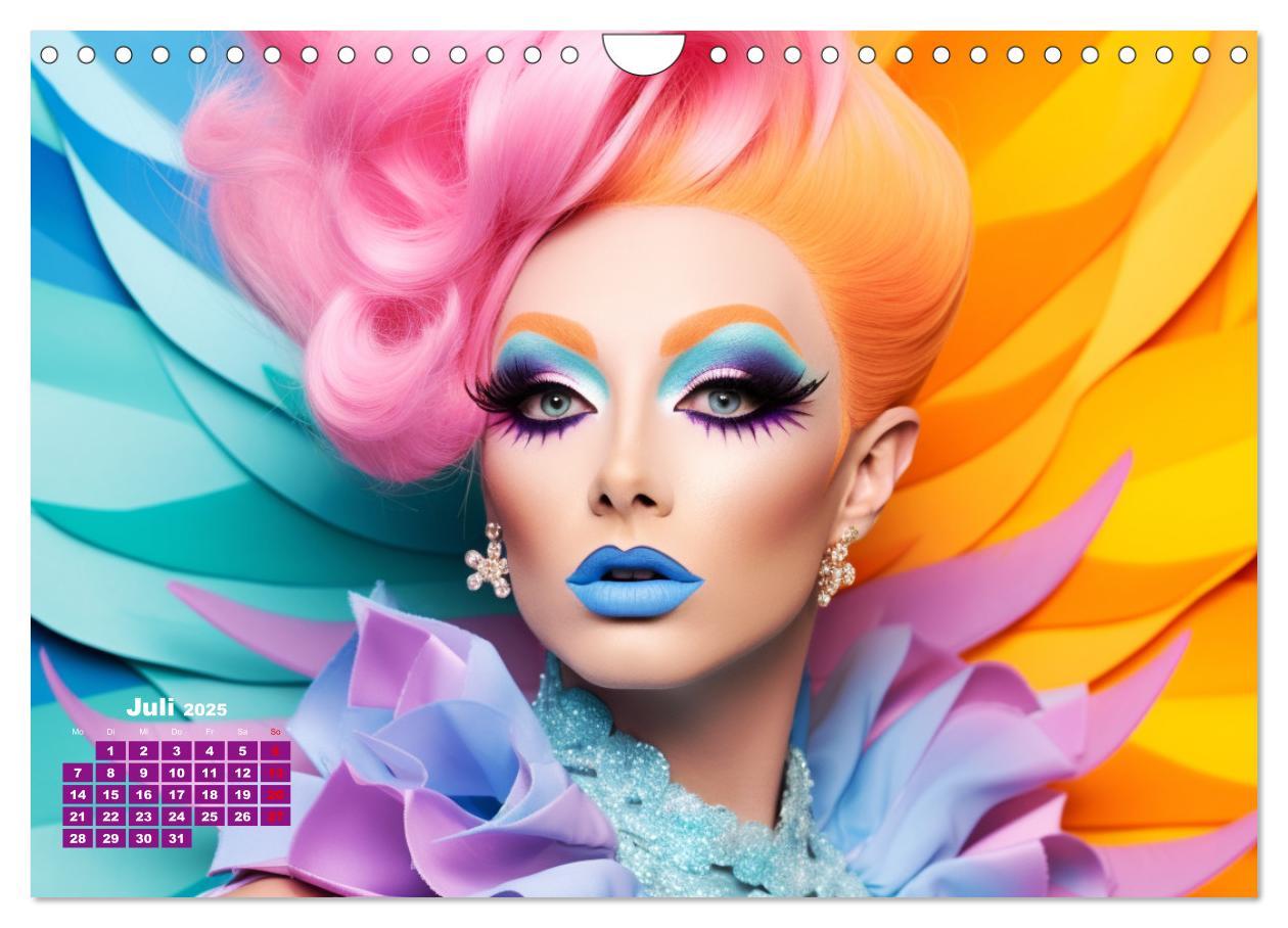 Bild: 9783383859823 | Drag Queens. Glamouröse und wunderschöne Drag-Kunst (Wandkalender...