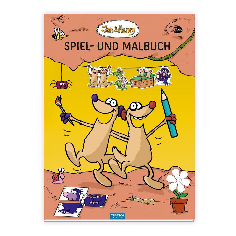 Cover: 9783988020901 | Trötsch Jan und Henry Spiel- und Malbuch | KG | Buch | 24 S. | Deutsch