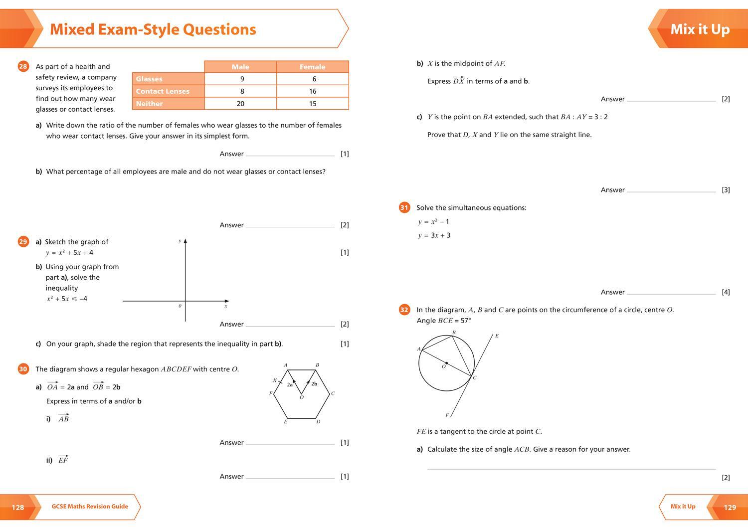 Bild: 9780008110369 | Edexcel GCSE 9-1 Maths Higher All-in-One Complete Revision and...