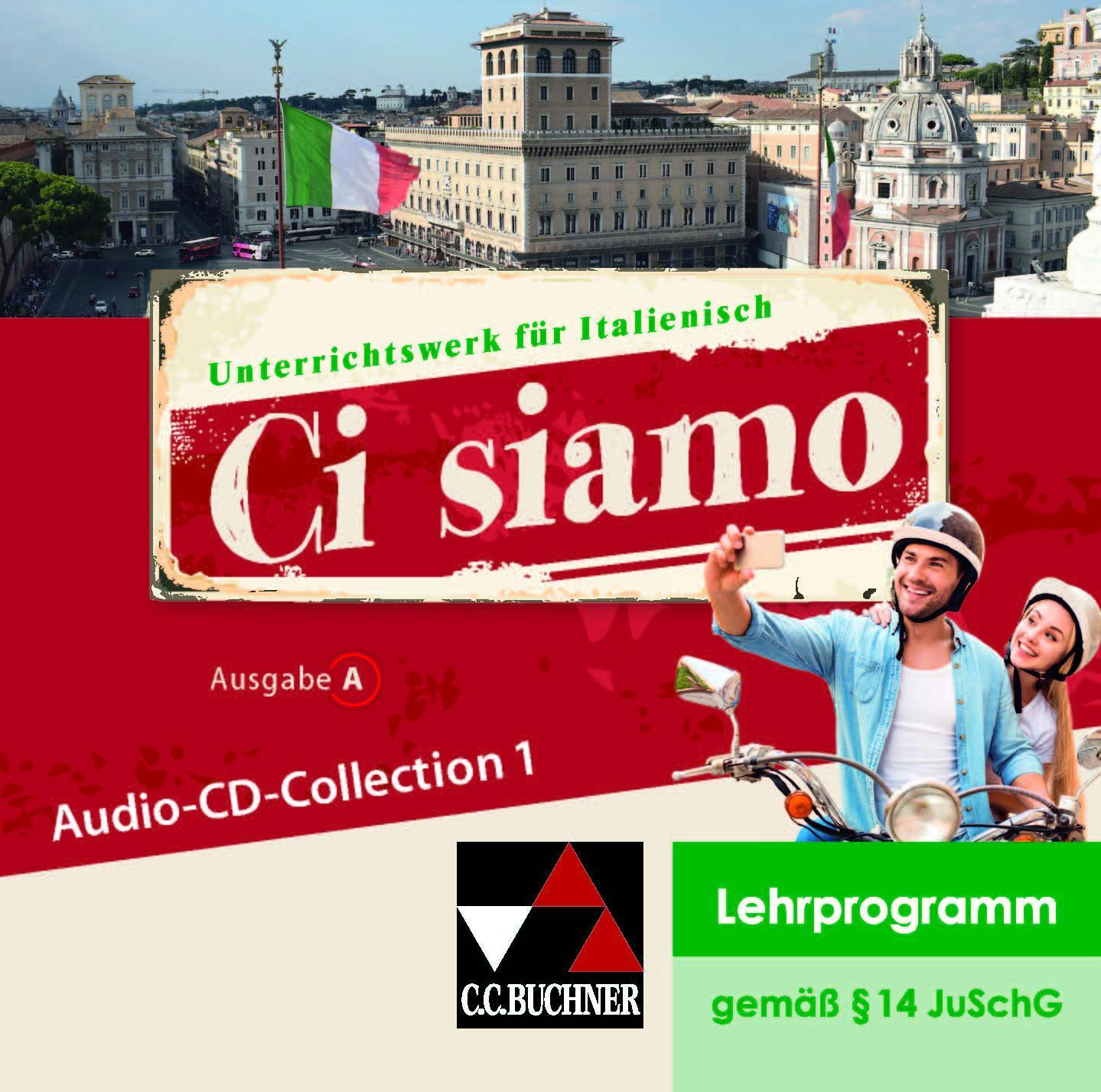 Cover: 9783661393063 | Ci siamo! A Audio-CD-Collection 1 | Italienisch für Spätbeginner | CD